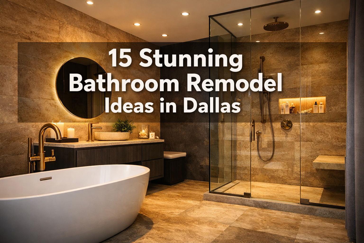 15 Stunning Bathroom Remodel Ideas in Dallas That Will Transform Your Space in 2026