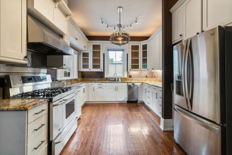 Renovated kitchen in a Dallas home by ALC Construction Pros